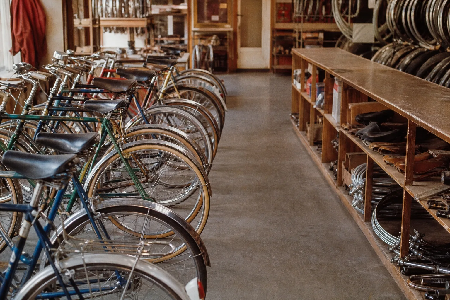 Four bikes wear the same label. How to tell which one the shop is showing you
